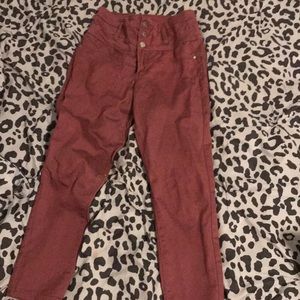 Cleaning my closet out.